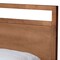 Baxton Studio Saffron ModernWalnut Brown Finished Wood Full Size 4-Drawer Platform Storage Bed 196-11504-11507-ZORO - alternate 5